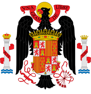 escut de la bandera espanyola entre 1945-77